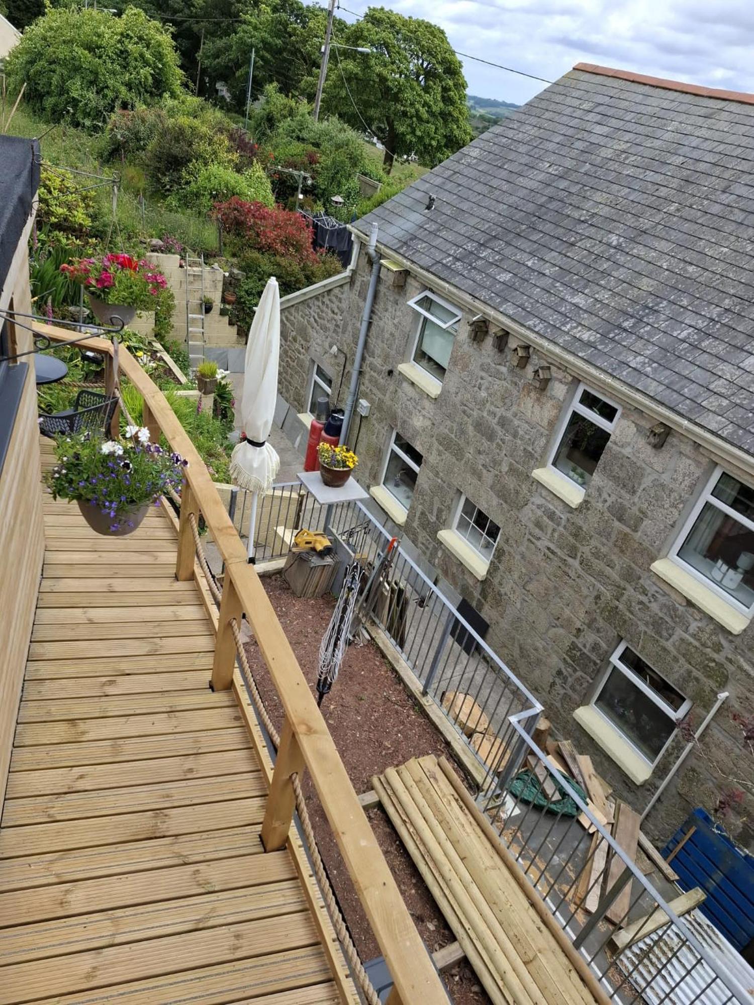 Cosy Cornish Cabin Сент-Остел Экстерьер фото