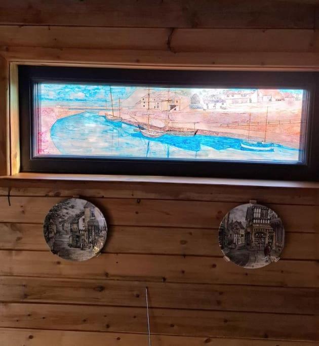 Cosy Cornish Cabin Сент-Остел Экстерьер фото